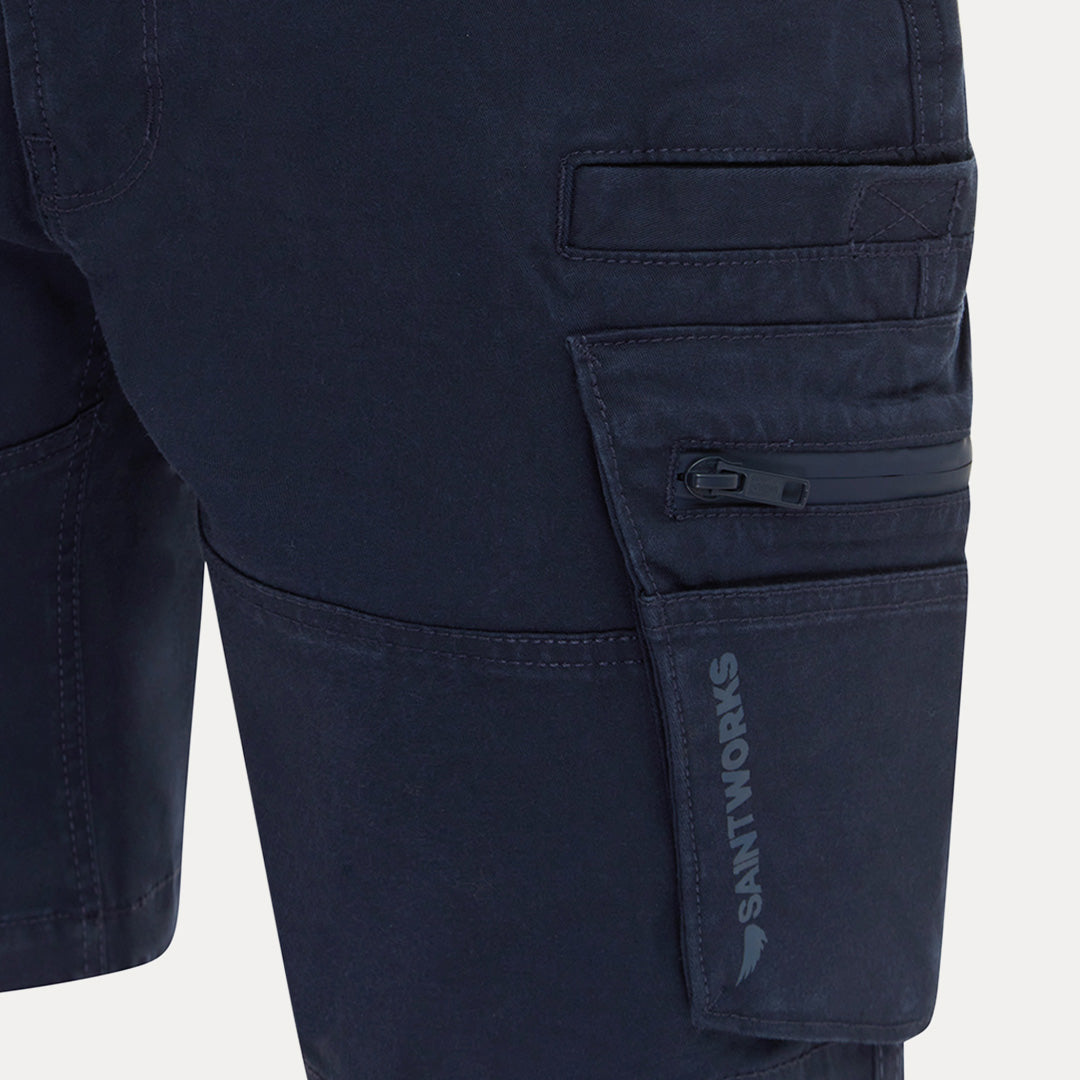 SA1NT WORKS Tencel® Blend Cargo Short