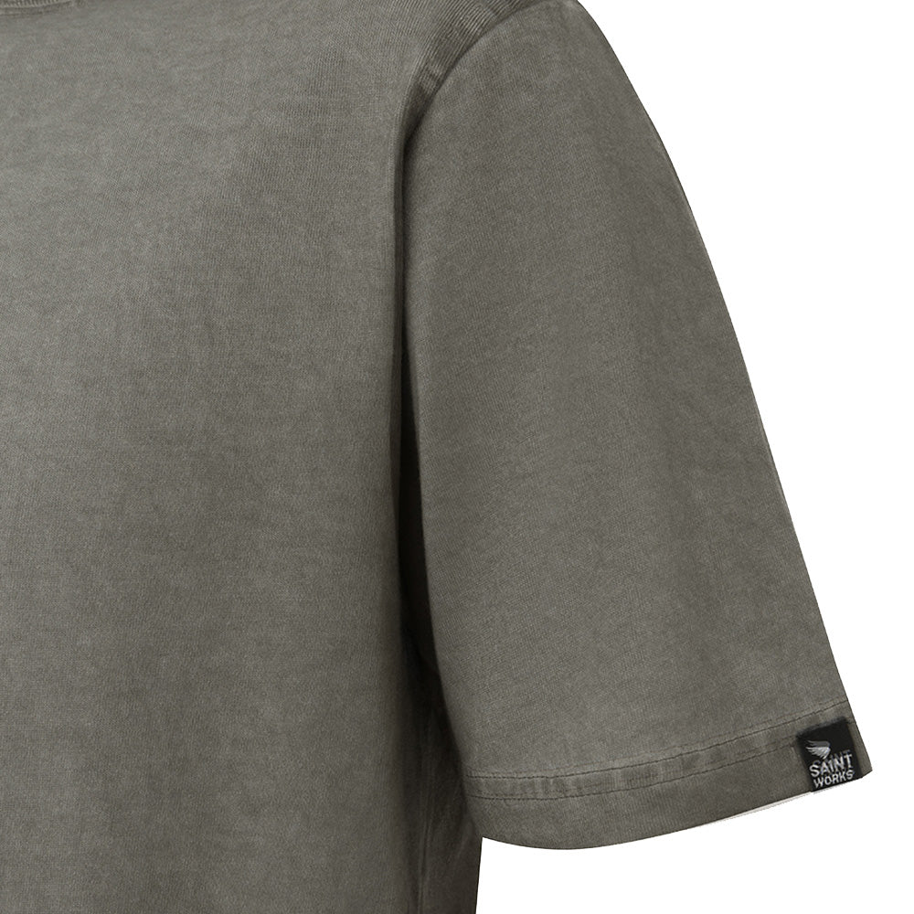 Vintage Wash S/S T-Shirt - Gunmetal