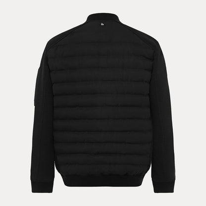 Quilted Contrast RibZip Jacket