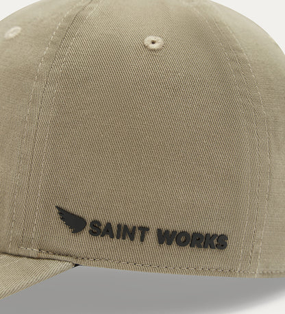 Washed Twill Wing Cap